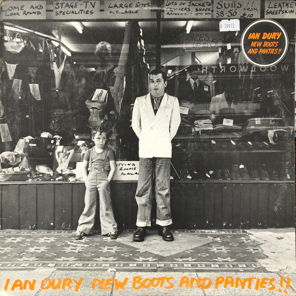 Ian Dury : New Boots And Panties!! (LP, Album, RE, Ext)