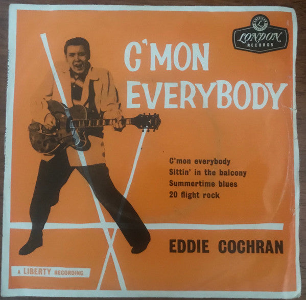 Eddie Cochran : C'mon Everybody (7", EP)