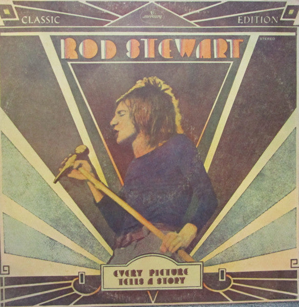 Rod Stewart : Every Picture Tells A Story (LP, Album, RP, Tri)