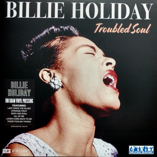 Billie Holiday : Troubled Soul (LP, Comp)