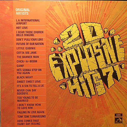 Various : 20 Explosive Hits 71 (LP, Comp)