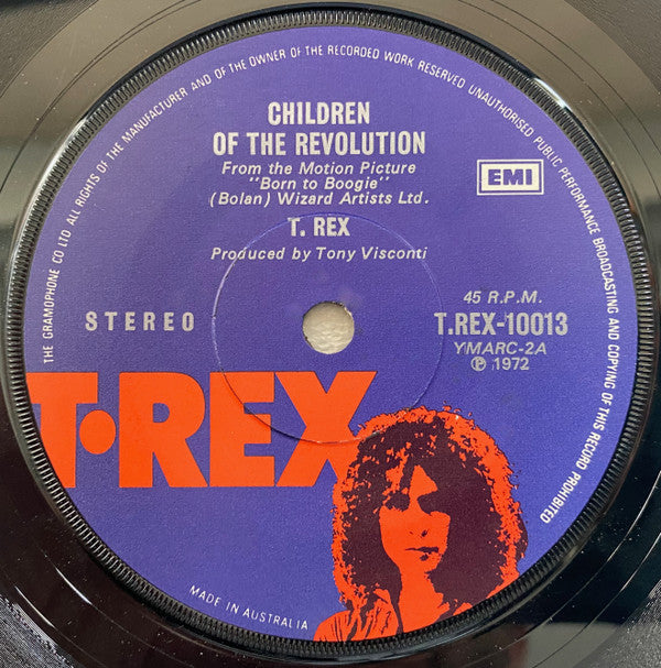 T. Rex : Children Of The Revolution (7", Single)