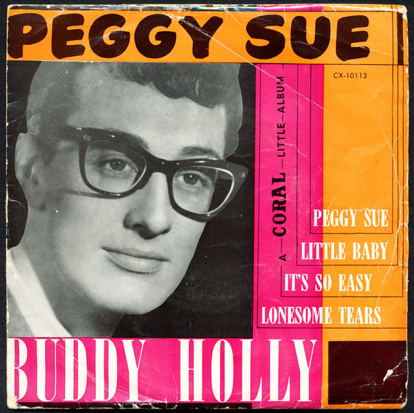 Buddy Holly : Peggy Sue (7", EP, M/Print)