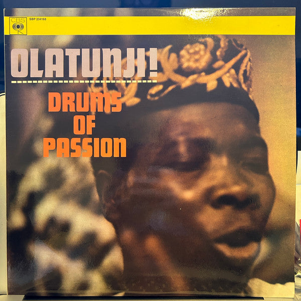 Babatunde Olatunji : Drums Of Passion (LP, Album, RE, RP, Sun)