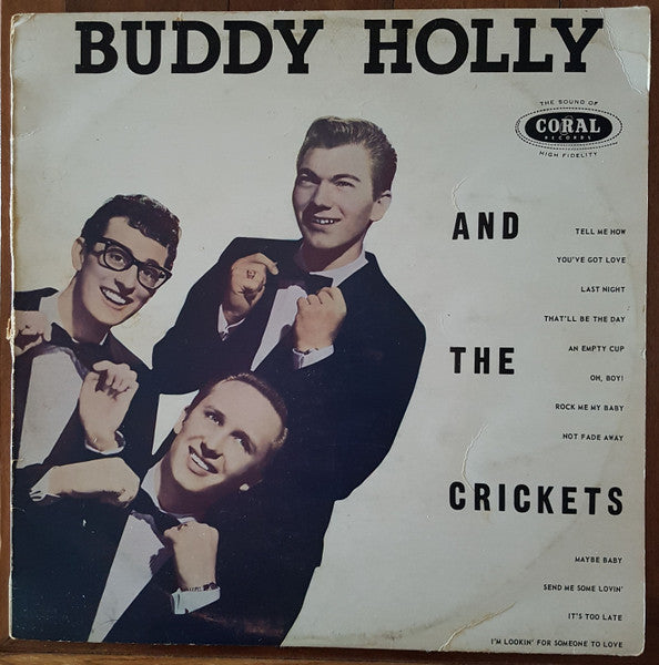 Buddy Holly And The Crickets (2) : The "Chirping" Crickets (LP, Album, Mono)