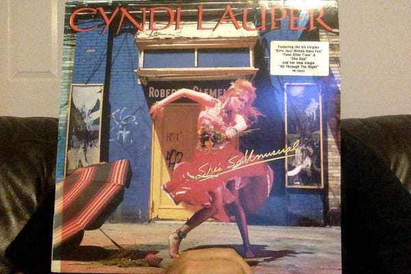 Cyndi Lauper : She's So Unusual (LP, Album, RE)