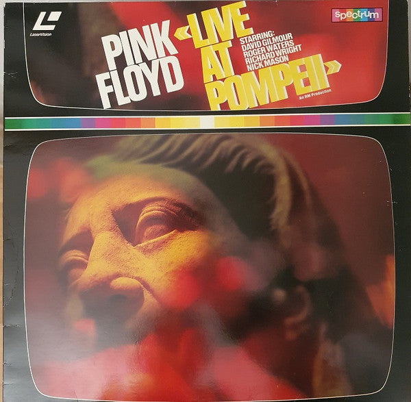 Pink Floyd : Live At Pompeii (Laserdisc, 12", PAL, SECAM, 625)