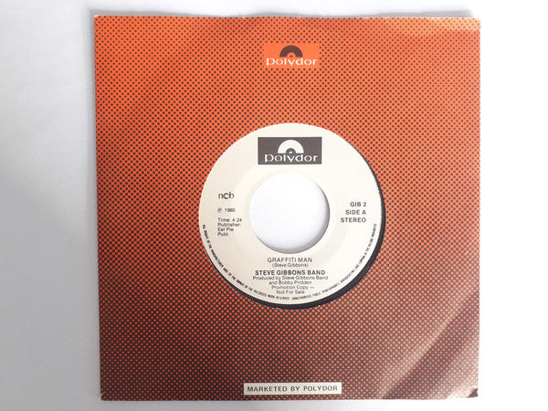 Steve Gibbons Band : Graffiti Man (7", Single, Promo)