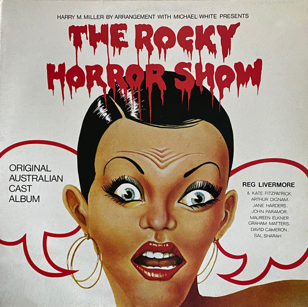 "The Rocky Horror Show" Original Australian Cast : The Rocky Horror Show: Original Australian Cast Album (LP, Album, RE, Gat)