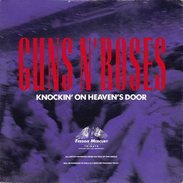 Guns N' Roses : Knockin' On Heaven's Door (7", Single, Car)