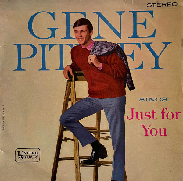 Gene Pitney : Sings Just For You (LP, Album)