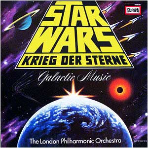 London Philharmonic Orchestra : Star Wars - Krieg Der Sterne - Galactic Music (LP)