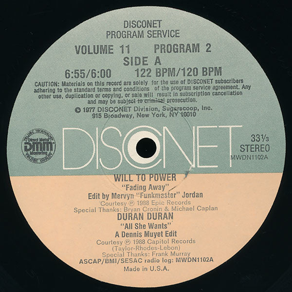 Various : Volume 11 Program 2 (2x12", P/Mixed)