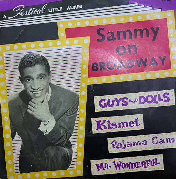 Sammy Davis Jr. : Sammy On Broadway (7", EP)