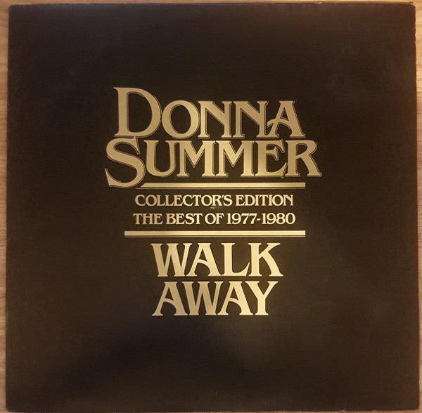 Donna Summer : Walk Away - Collector's Edition (The Best Of 1977-1980) (LP, Comp, RE)