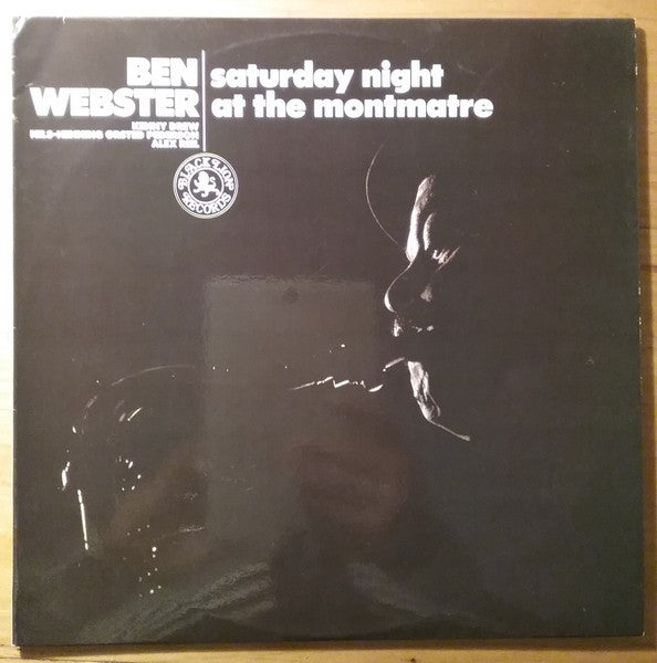 Ben Webster : Saturday Night At The Montmartre (LP)