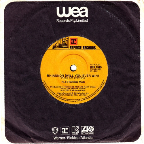Fleetwood Mac : Rhiannon (Will You Ever Win) (7", Single)