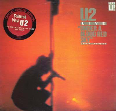 U2 : Live "Under A Blood Red Sky" (LP, MiniAlbum, Ltd, Red)
