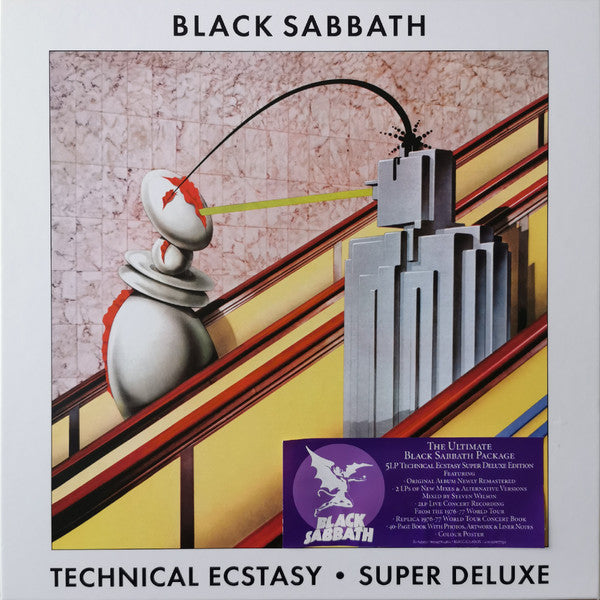 Black Sabbath : Technical Ecstasy • Super Deluxe (LP, Album, RE, RM + LP + LP + 2xLP + Box, Dlx)