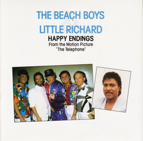 The Beach Boys & Little Richard : Happy Endings (7", Single)