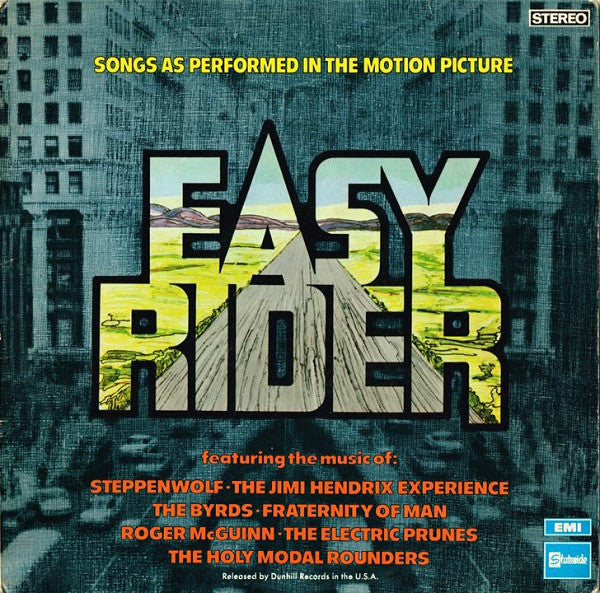Various : Easy Rider (Songs As Performed In The Motion Picture) (LP, Comp, RP)