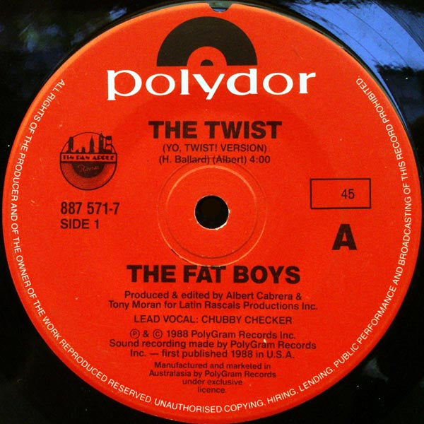 Fat Boys : The Twist (7", Single)