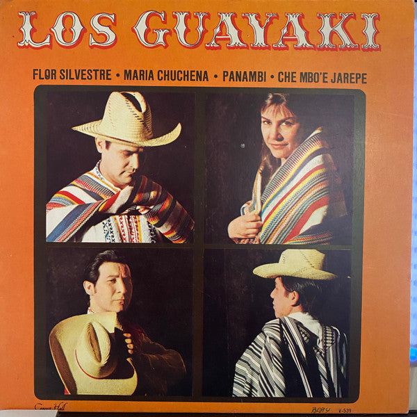 Los Guayaki : Chants, Danses Et Rythmes D'Amérique Latine (7", EP)