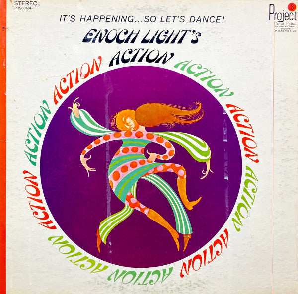 Enoch Light And The Light Brigade : Enoch Light's Action (LP, Album)