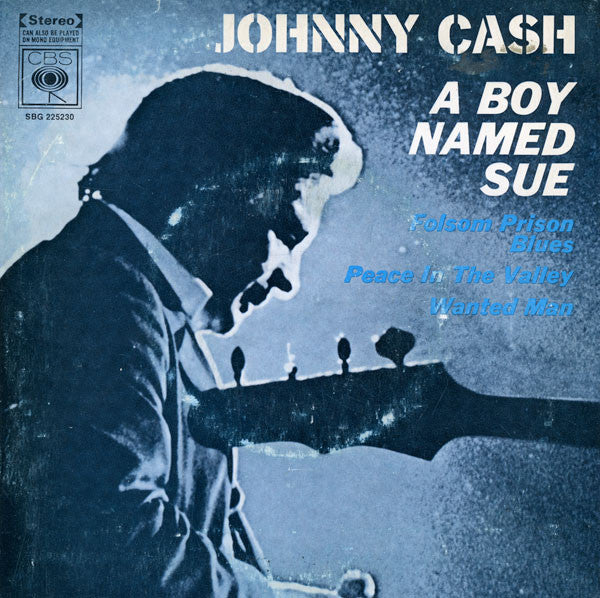 Johnny Cash : A Boy Named Sue (7", EP)
