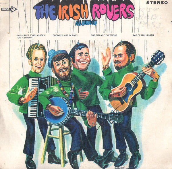 The Irish Rovers : Whiskey On A Sunday (7", EP)