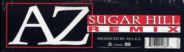 AZ : Sugar Hill (Remix) (12")