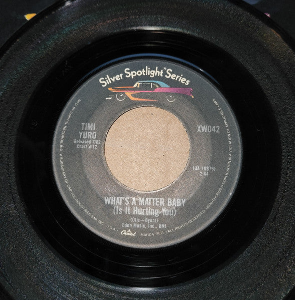 Timi Yuro : What's A Matter Baby (Is It Hurting You) / Hurt (7", RE)