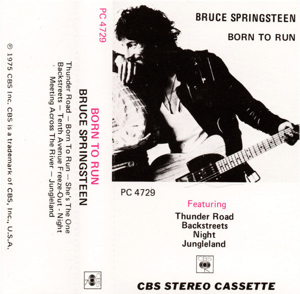 Bruce Springsteen : Born To Run (Cass, Album)