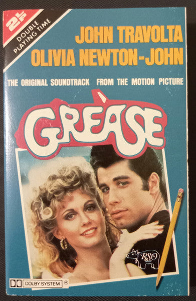 Various : Grease (The Original Soundtrack From The Motion Picture) (Cass, Album, Gra)