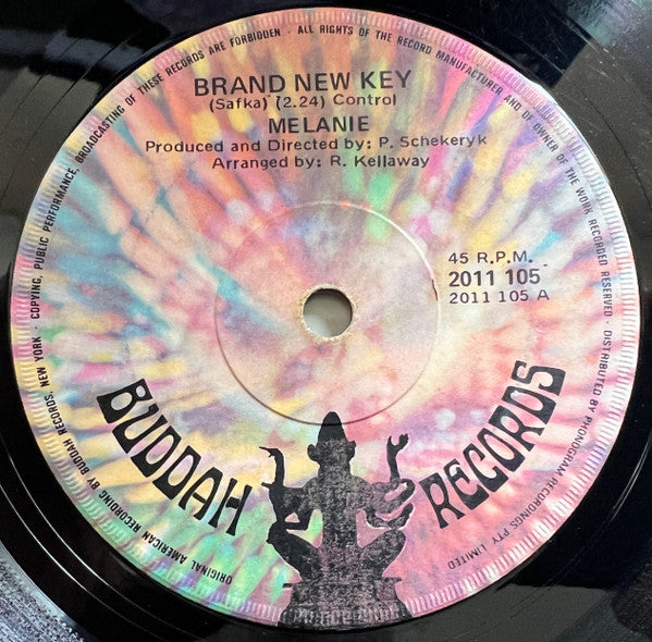 Melanie (2) : Brand New Key (7", Single)