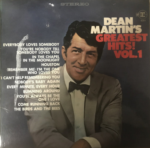 Dean Martin : Dean Martin's Greatest Hits! Vol. 1 (LP, Comp, RE)