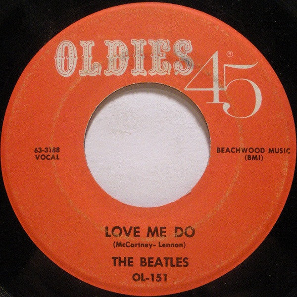 The Beatles : Love Me Do / P.S. I Love You (7", Single, RE, Mon)