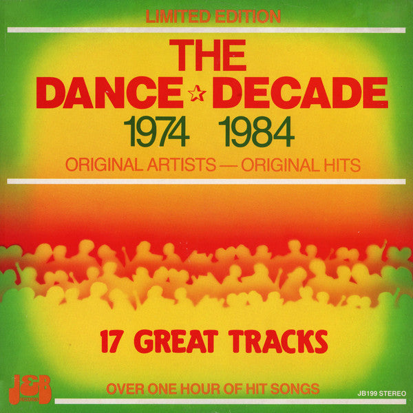 Various : The Dance Decade 1974-1984 (LP, Comp, Ltd)