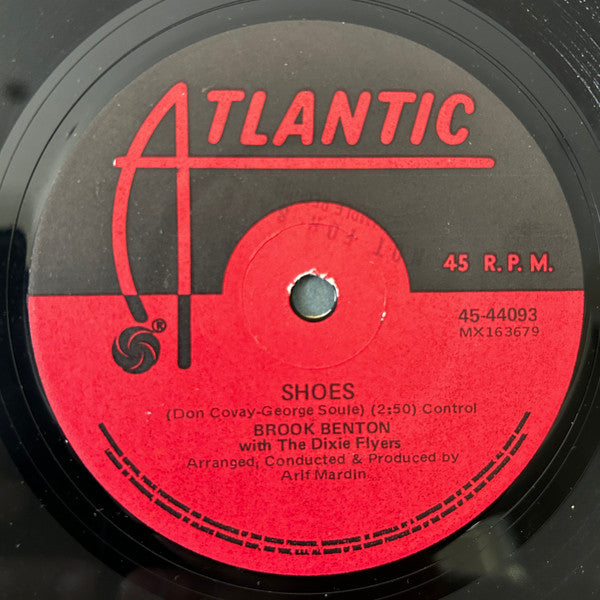 Brook Benton With The Dixie Flyers : Shoes (7")