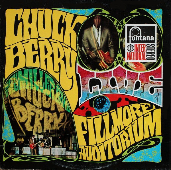 Chuck Berry With The Miller Band* : Live At The Fillmore Auditorium - San Francisco (LP, Album)