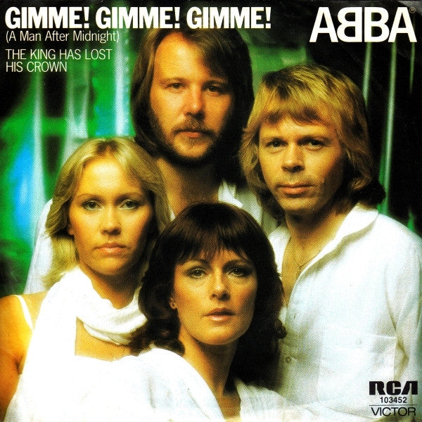 ABBA : Gimme! Gimme! Gimme! (A Man After Midnight) (7", Single)