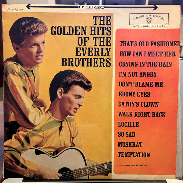Everly Brothers : The Golden Hits Of The Everly Brothers (LP, Comp)