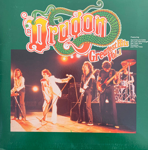 Dragon (5) : Dragon's Greatest Hits Vol. 1 (LP, Comp, Gat)