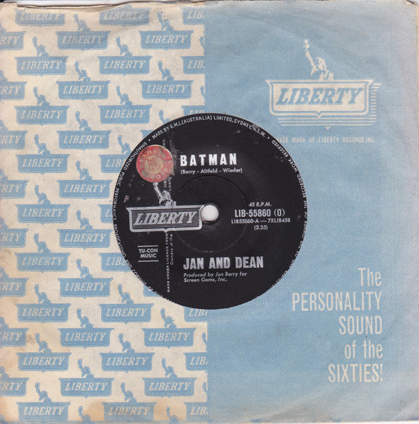 Jan & Dean : Batman (7", Single)