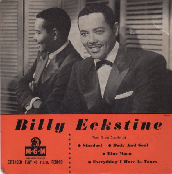 Billy Eckstine : Four Great Standards (7", EP)