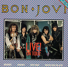 Bon Jovi : Live! On Tour (2x7")