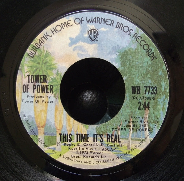 Tower Of Power : This Time It's Real / Soul Vaccination (7")