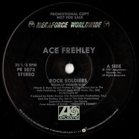 Ace Frehley : Rock Soldiers (12", Promo)
