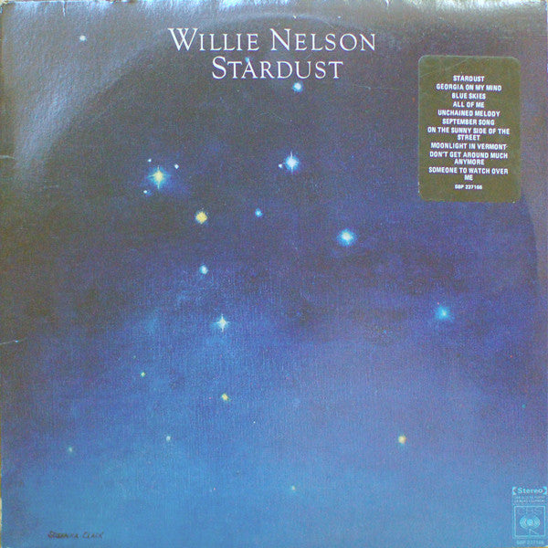 Willie Nelson : Stardust (LP, Album)