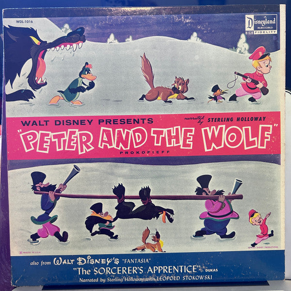 Various : Peter And The Wolf / The Sorcerer's Apprentice (LP, Album, Mono, Pur)